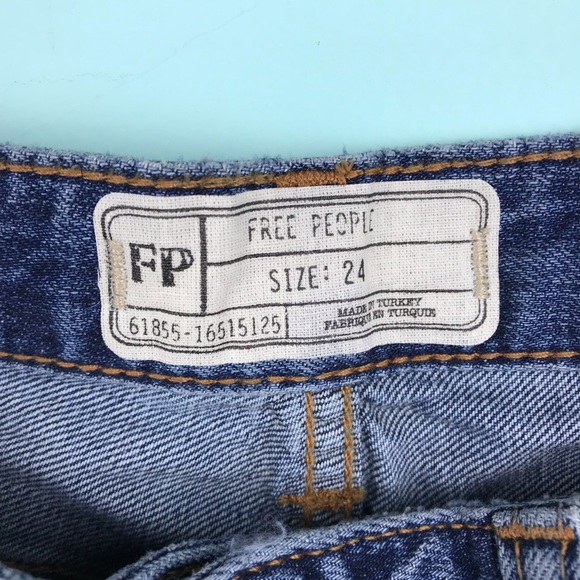 🆕Free People Slim fit Boyfriend Jeans size24 - Picture 5 of 8